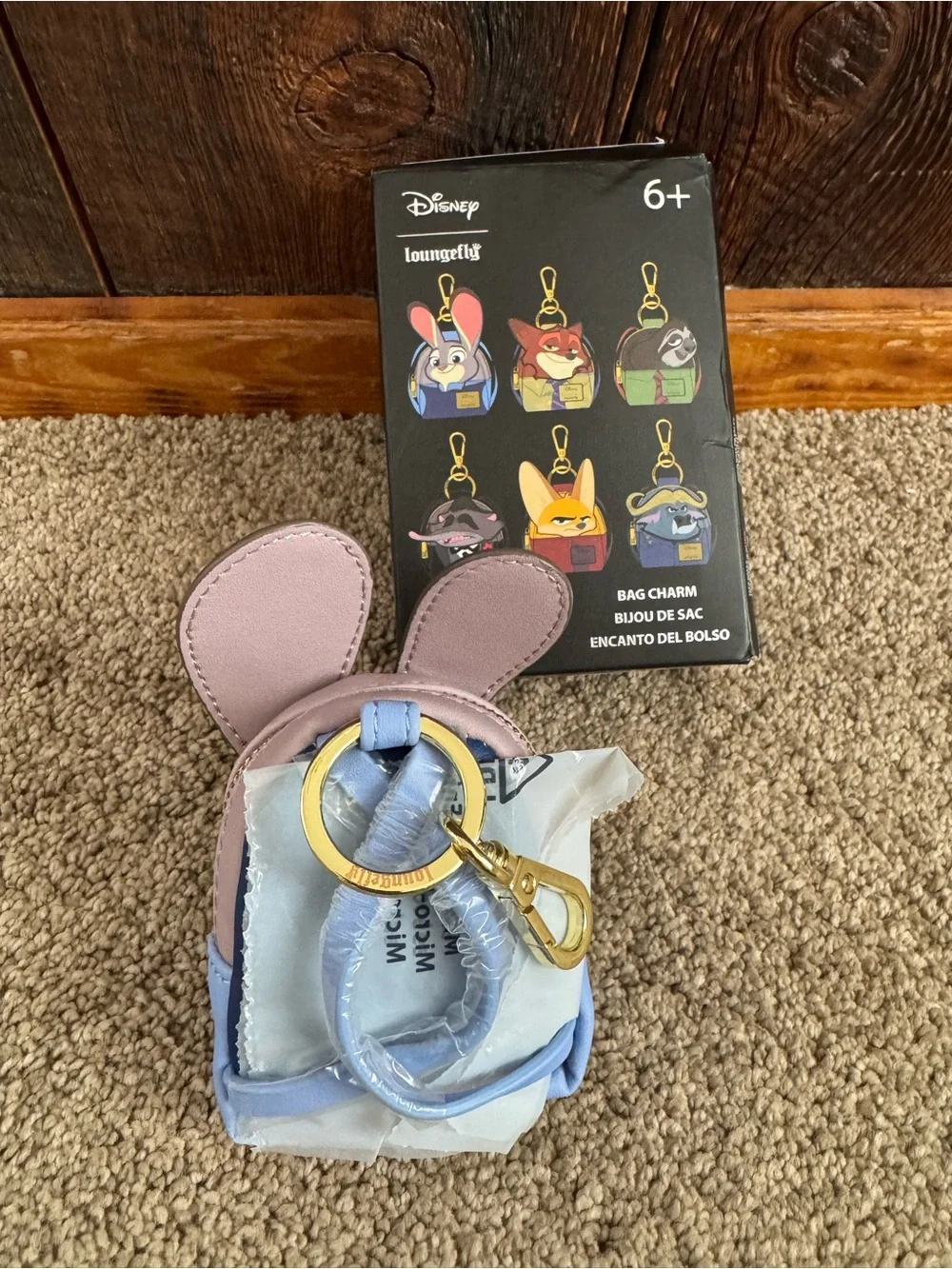 Disney Loungefly Zootopia Judy Hopps Bag Charm